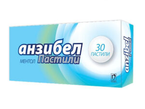 Anzibel ментол пастили за грло, 30 пастили :: ПЗУ Аптека Био-лек