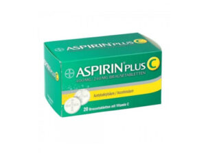 Aspirin+C vitamin шумливи таблети за возрасни,10 шумливи таблети :: ПЗУ Аптека Био-лек