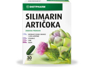 Silimarin Articoka, 30 капсули