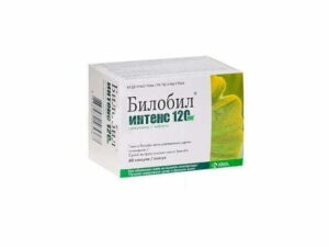 Bilobil Intens, 60 капсули