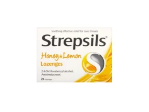 STREPSILS ПАСТИЛИ МЕД И ЛИМОН Х 24